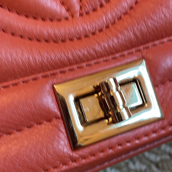 Valentino by Mario Valentino Rust Orange Crossbody Bag - Picture 4 of 11